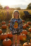 Cow Halloween printed long sleeve children t-shirt DLH0821-5 (A7S6)