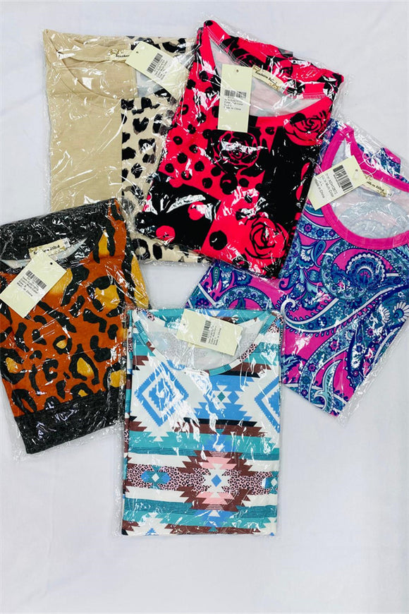 Wholesale women's apparel mix sizes and styles 5pcs sales $25, No return, No refund