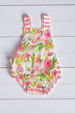 Shop baby clothes wholesale FLORAL Printed baby onesie 1115WY