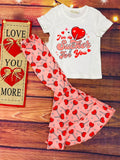 XCH0018-10H "I am a sucker for you" top bottom 2pc sets