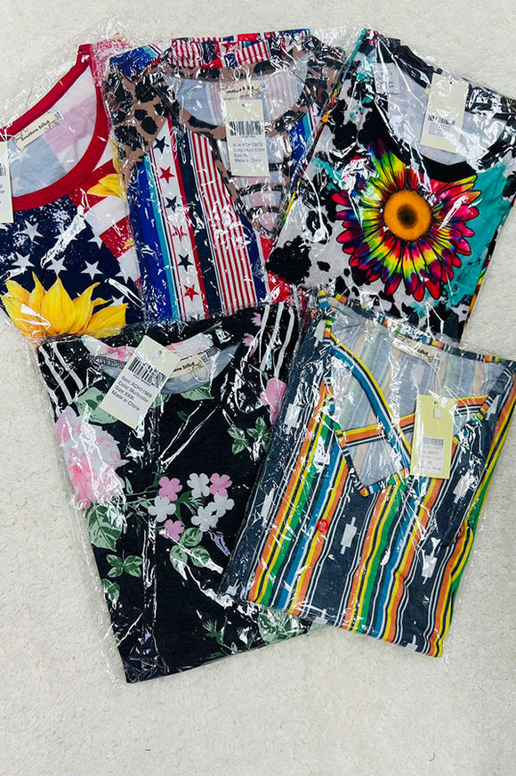 Brand new 5pcs $25 PLUS SIZE ONLY mix size and style, No returnn, No Refund