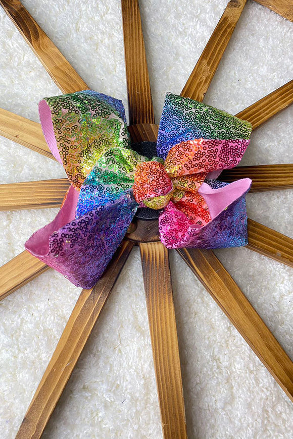 Colorful seuqin hairbow $10 for 4pcs