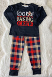 BQ2405 Mom and Me Christmas winter 2pc pajamas sets