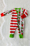 DLH2835 Christmas infant baby one piece rompers