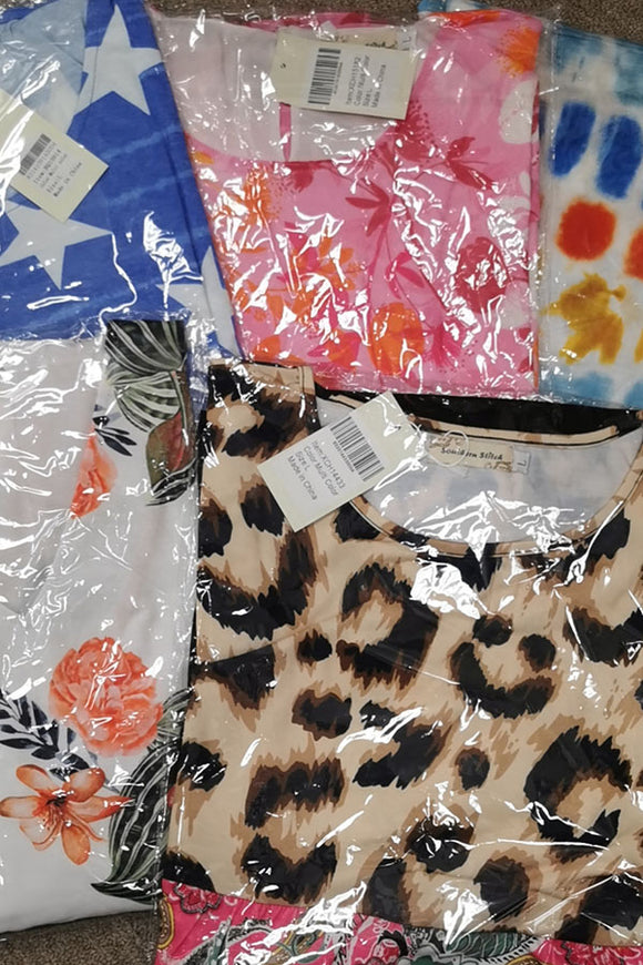 Size S,M,L spring women's clothing 5pcs $25 on sale, Brand new, No return, No refund