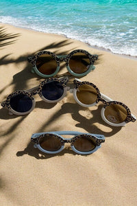 Western kids boutique accessories suppliers leopard kids funny sunglasses 4PC/$10