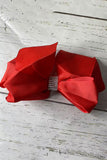 Children's hairbow 4th July Red white blue kids accessories 7.5" 4pc/$10