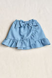 Girls summer sets wholesale Ladybug top & denim shorts 2pcs children clothes XCH04031