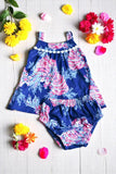 Shop baby clothes Floral printed top & bloomer 2pc infant clothes XCH04035