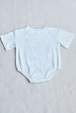 Summer baby onesie Let's go girls & lightning printed & short sleeves XCH05020