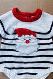 Restock--Knitted sweater christmas santa infant baby onesies 250706M