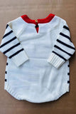 Restock--Knitted sweater christmas santa infant baby onesies 250706M