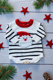 Restock--Knitted sweater christmas santa infant baby onesies 250706M