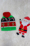 Unisex one size Christmas toddler kids hat w/lights
