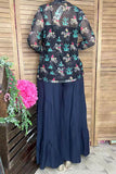Southern Stitch brand Western sheer long sleeve women's blouse XCH16963