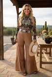Western chic aztec mesh women boutique shirt Southern Stitch GJQ17229