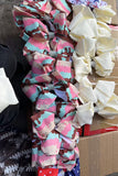 Chic double layer rehinestone 7.5" ice cream cone print boutique girls hairbow $10 for 12pc