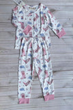 Western boots print top & pant 2pc girls boutique clothing set XCH04065 A1S7