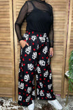 Western rodeo wide leg women boutiuqe pant Southern Stitch XCH17189