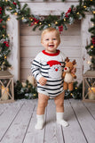 Knitted sweater christmas santa infant baby boutique onesies 250706M 12S2