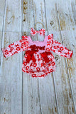 Loved embroidery XOXO long sleeve infant baby rompers 251251M