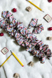 Chic double layer rehinestone 7.5" back to school boutique girls hairbow $10 for 12pc