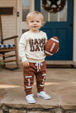 Western GAME DAY sweatshirt & pant boy's boutique set 2601088M