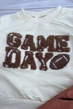 Western GAME DAY sweatshirt & pant boy's boutique set 2601088M