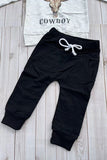 Western "MAMA'S LITTLE COWBOY" sweatshirt & pant boy's boutique set 2601107M 16S1