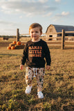 Western "MAMA'S LITTLE COWBOY" sweatshirt & pant boy's boutique set 2601113M 12S3