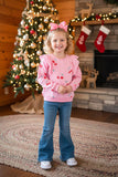 Trendy red cherry & ruffle lace long sleeve girls boutique top 2601127M 10S6