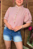 Women's shorts wholesale Denim washed white blue women shorts S017 IS7