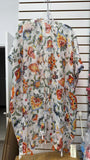 Spring duster wholesale Floral printed kimono w/tassels 3pc-$10 YZ213171 IS23