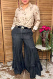 Western rodeo long sleeve women's boutique shirts w/button-up Southern Stitch GJQ16972