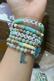 Western turquoise cowgirl bracelet $10 FOR 3SETS