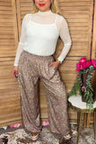Western paisley hem binding wide leg women's boutique pant Southern Stitch XCH17085 GS7
