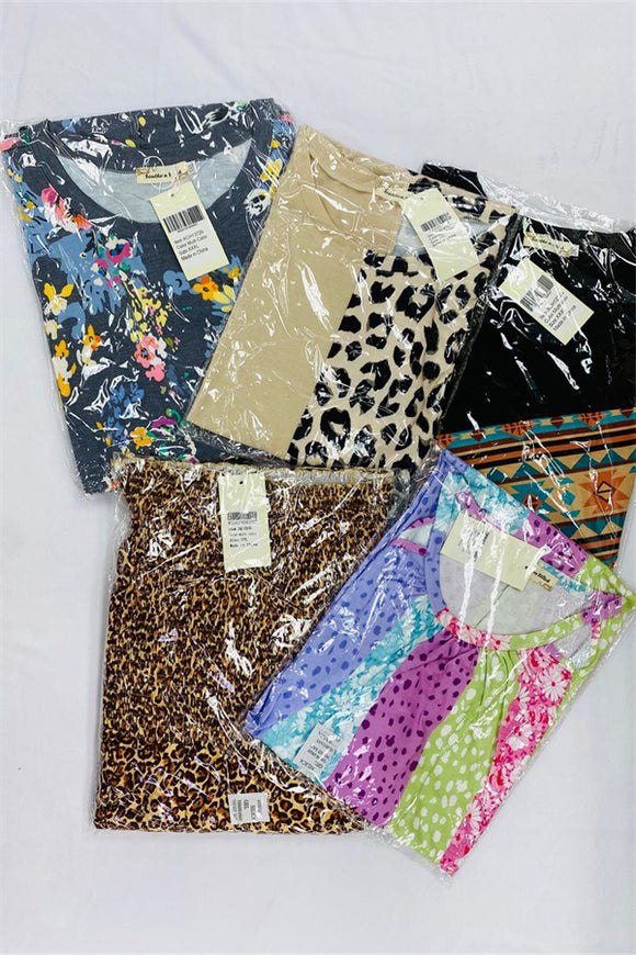 Wholesale women's apparel mix sizes and styles 5pcs sales $25, No return, No refund