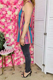 Women's clothing wholesale Aztec & striped printed sleeveless tops BQ14013 (GS5)