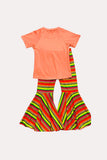 Western truck pink top serape pant girls boutique set DLH0923-11 (A5S9)