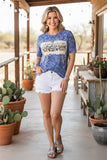 Western NOT PERFECT JUST FORGIVEN women's boutique top DLH12579 (GS13)