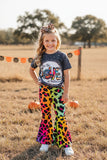 "FOR THE LOVE OF HALLOWEEN" top & jeans girls boutique set DLH2613 DLH2728 (9S6)