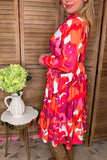Trendy western long sleeve midi women's boutique dress GJQ16294 (AS6)