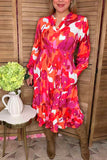 Trendy western long sleeve midi women's boutique dress GJQ16294 (AS6)