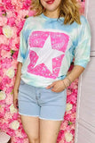 Wholesale women's shorts light blue washed denim fabric with pockets S016