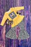 Western "HAPPY FALL YALL" halloween girls boutique outfit set XCH0010-23H 9S6