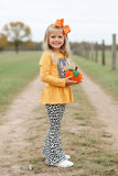 Western "HAPPY FALL YALL" halloween girls boutique outfit set XCH0010-23H 9S6