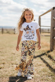 Western Sweet Daddy's girl butterfly & sunglasses girls boutique set XCH0010-24H (A6S2)