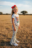 Western "FALL VIBES'' stars & cheetah girls boutique set XCH0010-8H 8S8