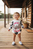 COME ON Barbie LET'S GO PARTY  baby onesie XCH0014-5H A12S2
