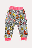 Western leopard & floral top pant girls boutique set XCH0015-13H A1S7